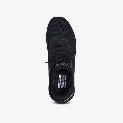 Tenis Skechers Bobs Waves 2.0 Mujer Negro Blanco