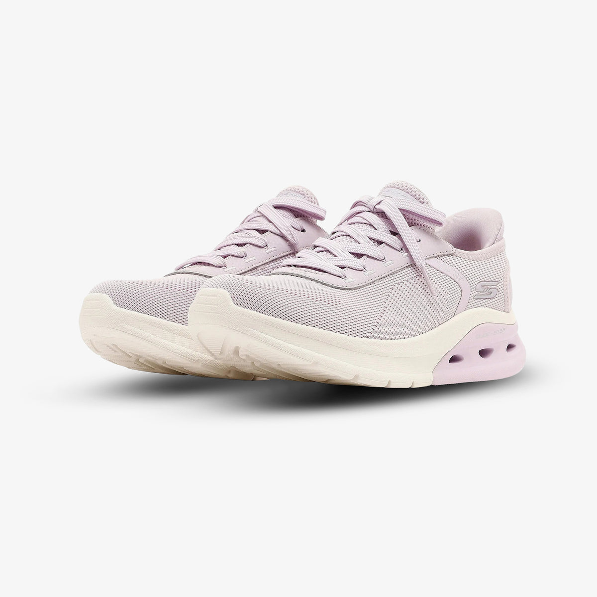 Tenis Skechers Bobs Arc Waves Mujer Lila
