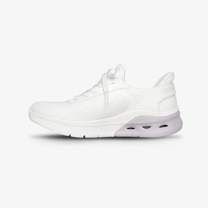 Tenis Skechers Bobs Arc Waves Mujer Blanco