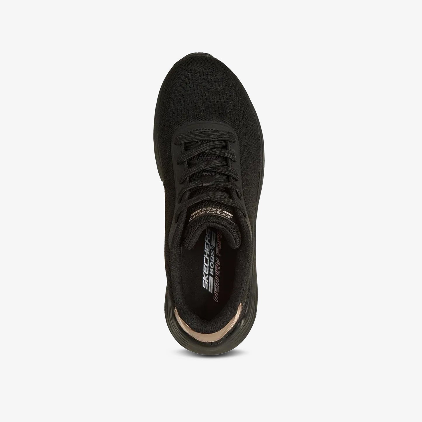 Tenis Skechers Bobs Squad Waves Mujer Negro
