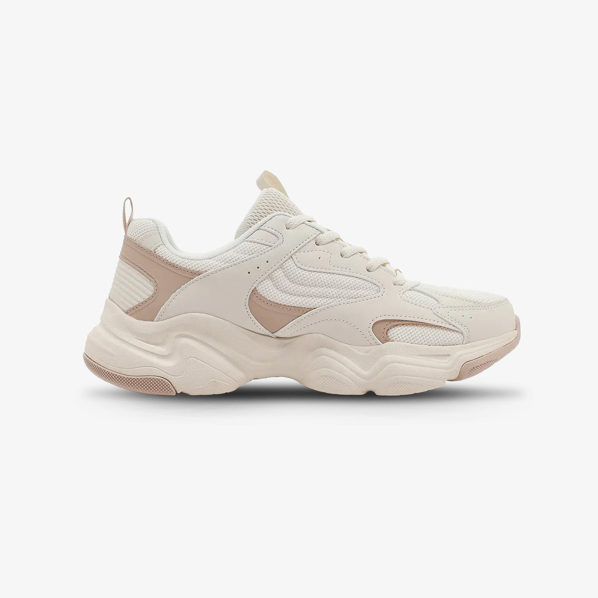 Tenis Skechers Bobs Diego Mujer Beige