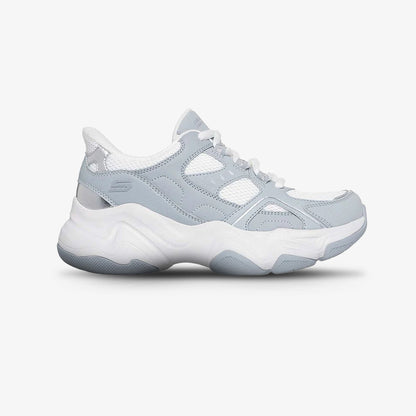 Tenis Skechers Bobs Diego Mujer Gris