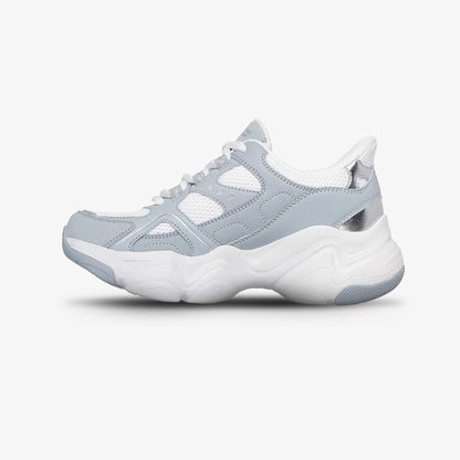 Tenis Skechers Bobs Diego Mujer Gris