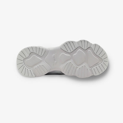 Tenis Skechers Bobs Diego Mujer Gris Blanco