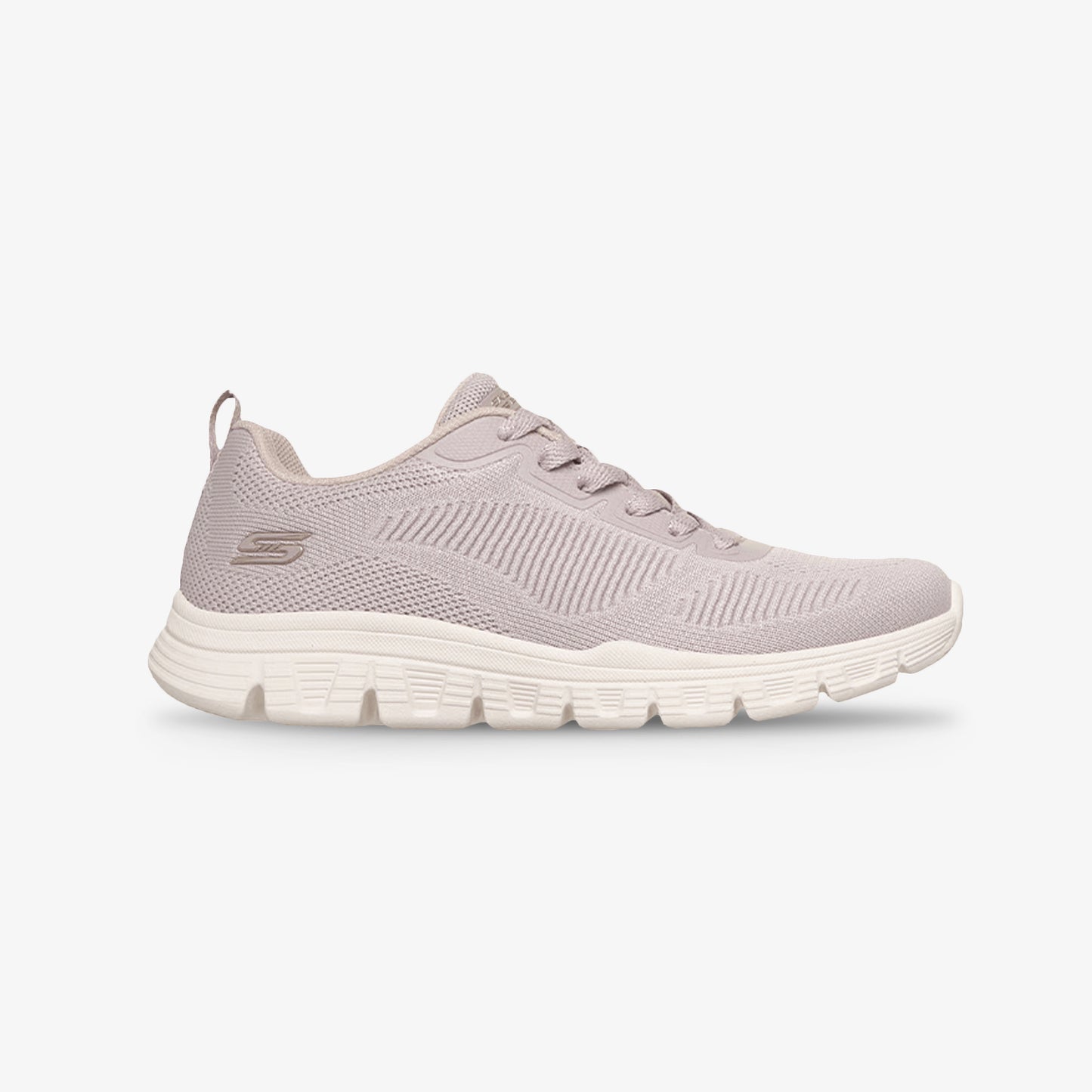 Tenis Skechers Bobs Sport Light Mujer Lila