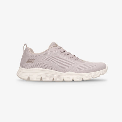 Tenis Skechers Bobs Sport Light Mujer Lila