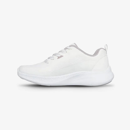 Tenis Skechers Bobs Moda Flex Mujer Blanco Rosado