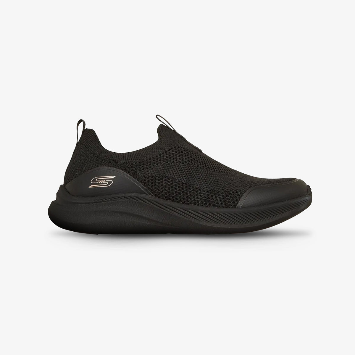 Tenis Skechers Bobs Moda Flex Mujer Negro