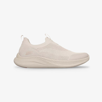 Tenis Skechers Bobs Mujer Beige