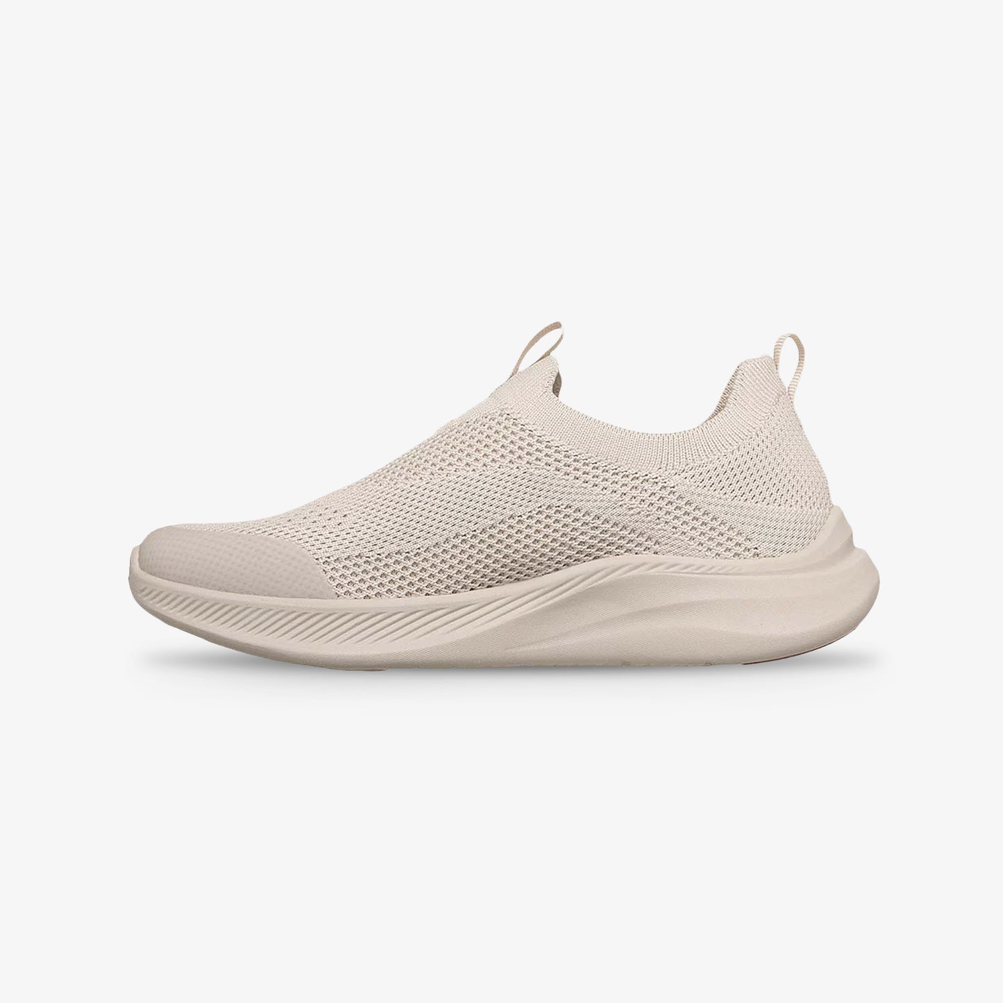 Tenis Skechers Bobs Mujer Beige