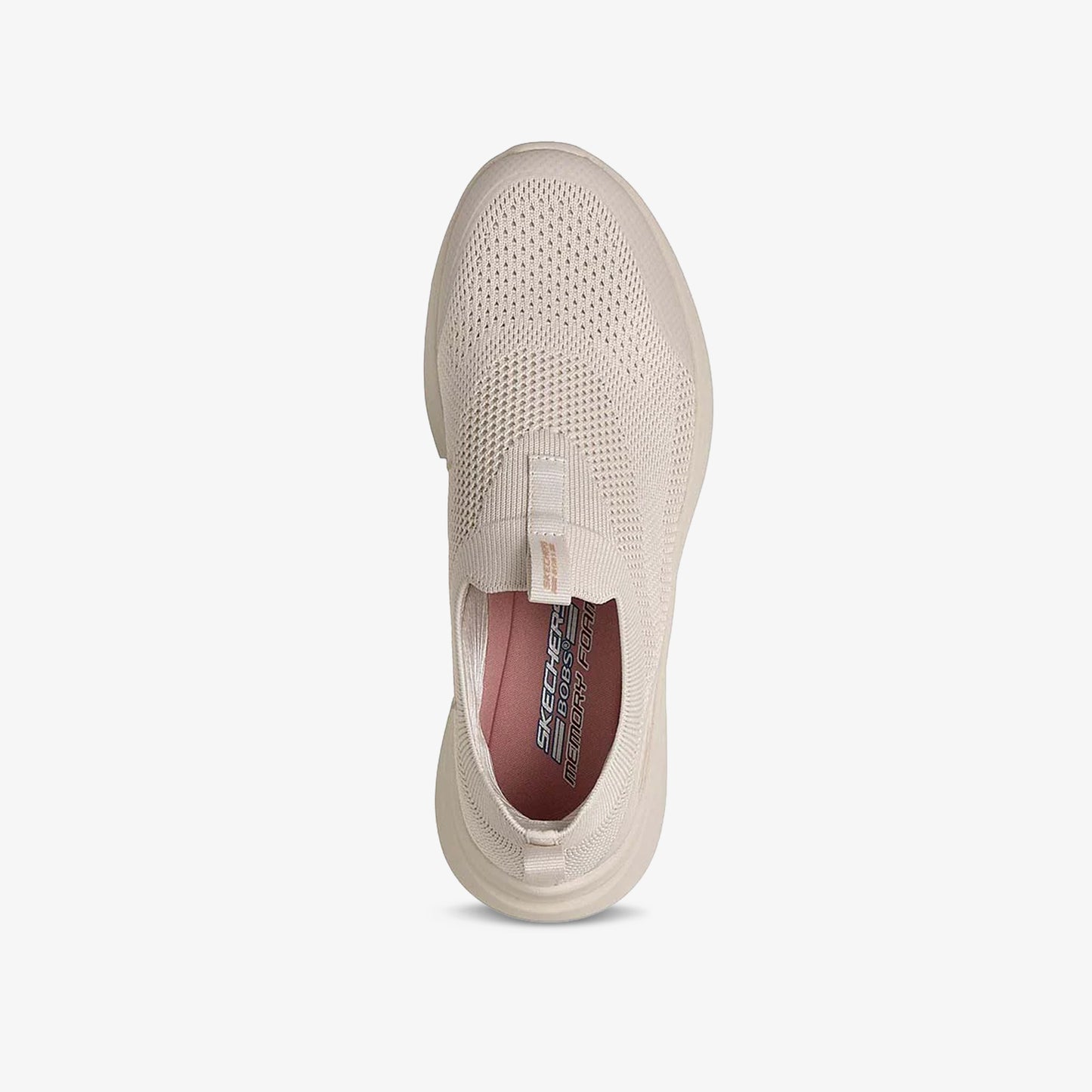 Tenis Skechers Bobs Mujer Beige