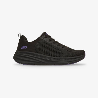 Tenis Skechers  Bobs Skillz Too Tone Mujer Negro