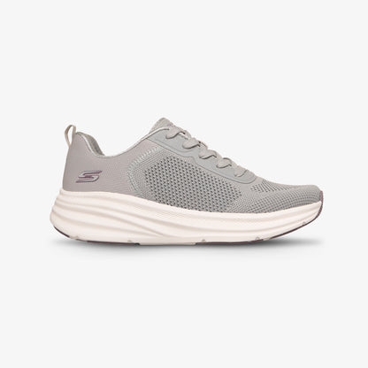 Tenis Skechers Bobs Skillz Mujer Gris