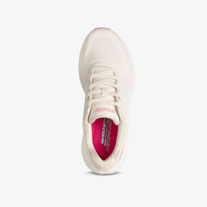 Tenis Skechers Bobs Skillz Mujer Beige
