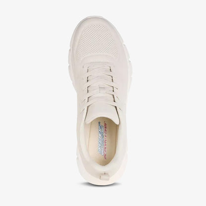 Tenis Skechers Bobs B Flex Arctic Edge Hombre Blanco