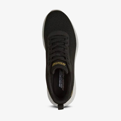 Tenis Skechers Bobs Moda Flex Hombre Negro