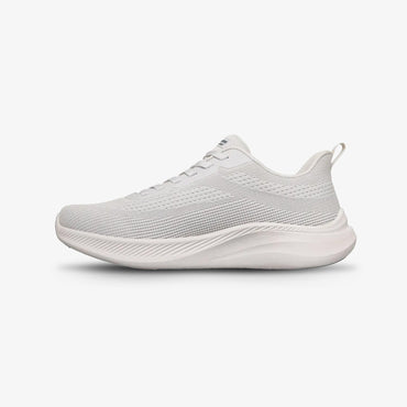Tenis Skechers Bobs Moda Flex Hombre Blanco