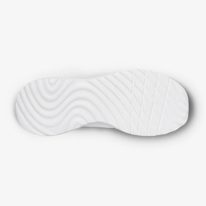 Tenis Skechers Bobs Squad Chaos Hombre Blanco Rojo