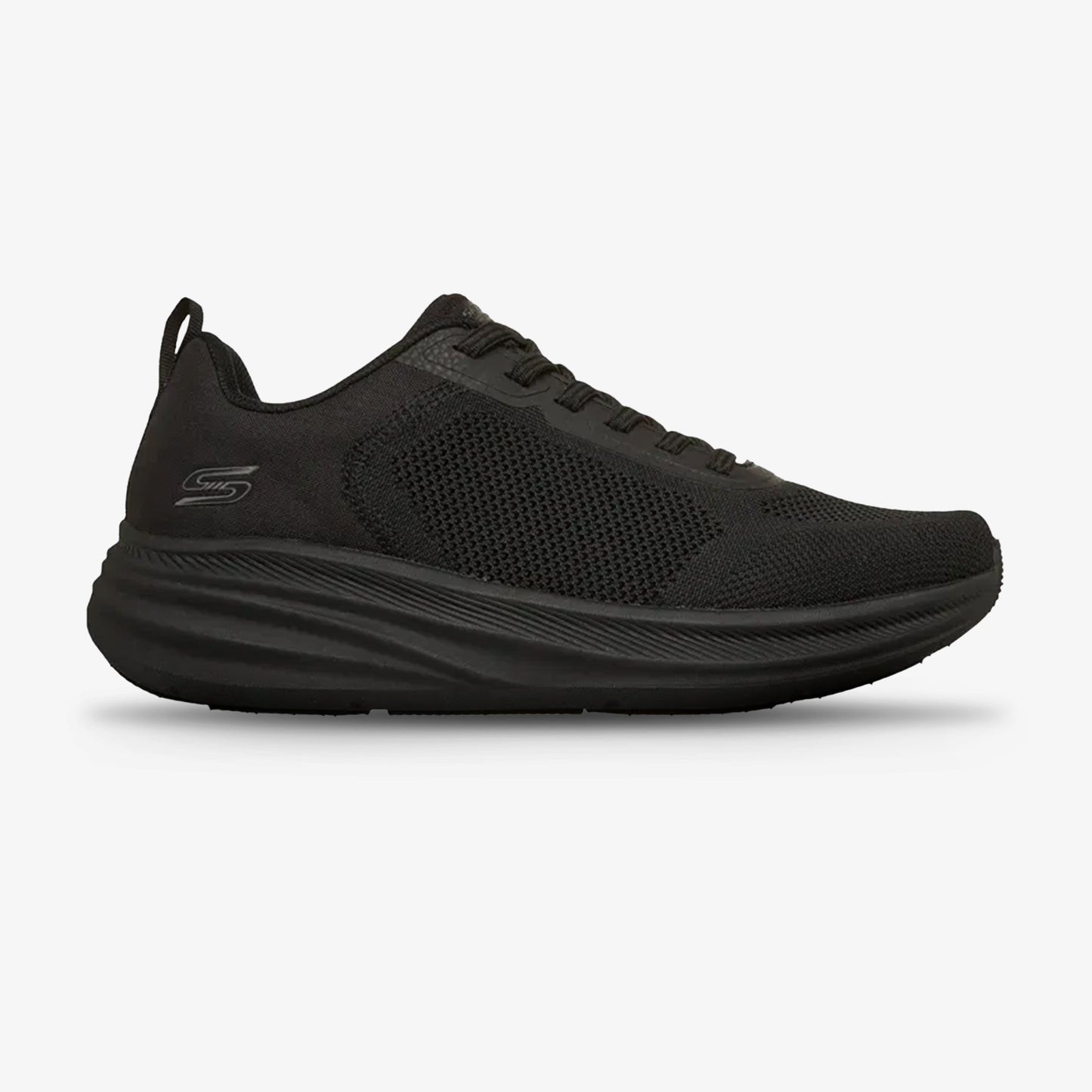 Tenis Skechers Bobs Sport Skillz  Hombre Negro