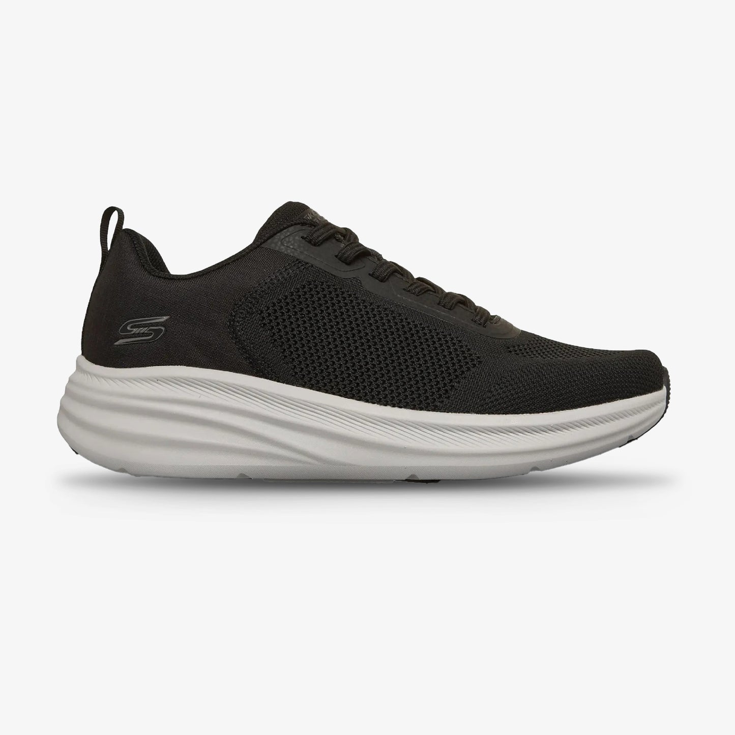 Tenis Skechers Bobs Skillz Hombre Negro Blanco