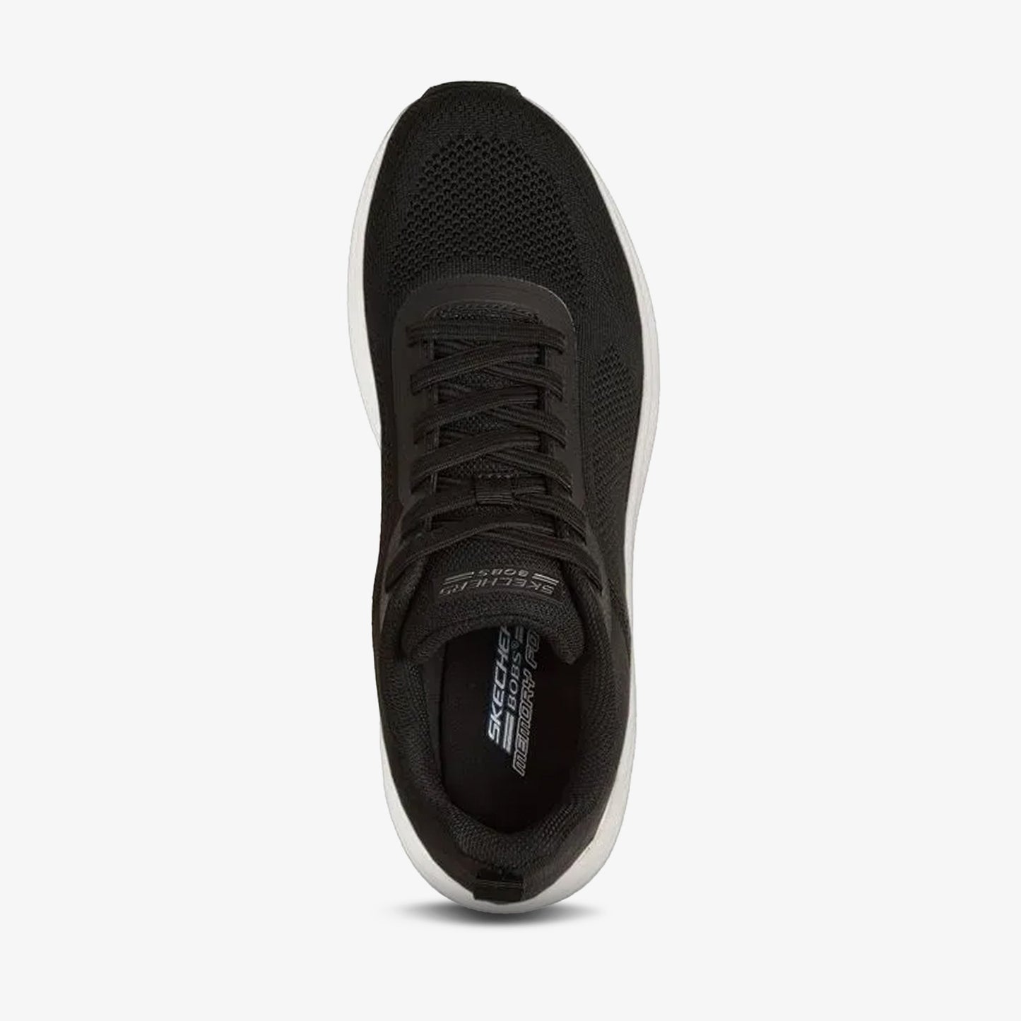 Tenis Skechers Bobs Skillz Hombre Negro Blanco