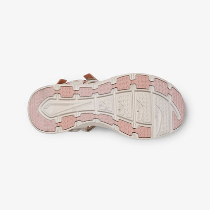 Sandalias Skechers D'Lux Walker Mujer Beige