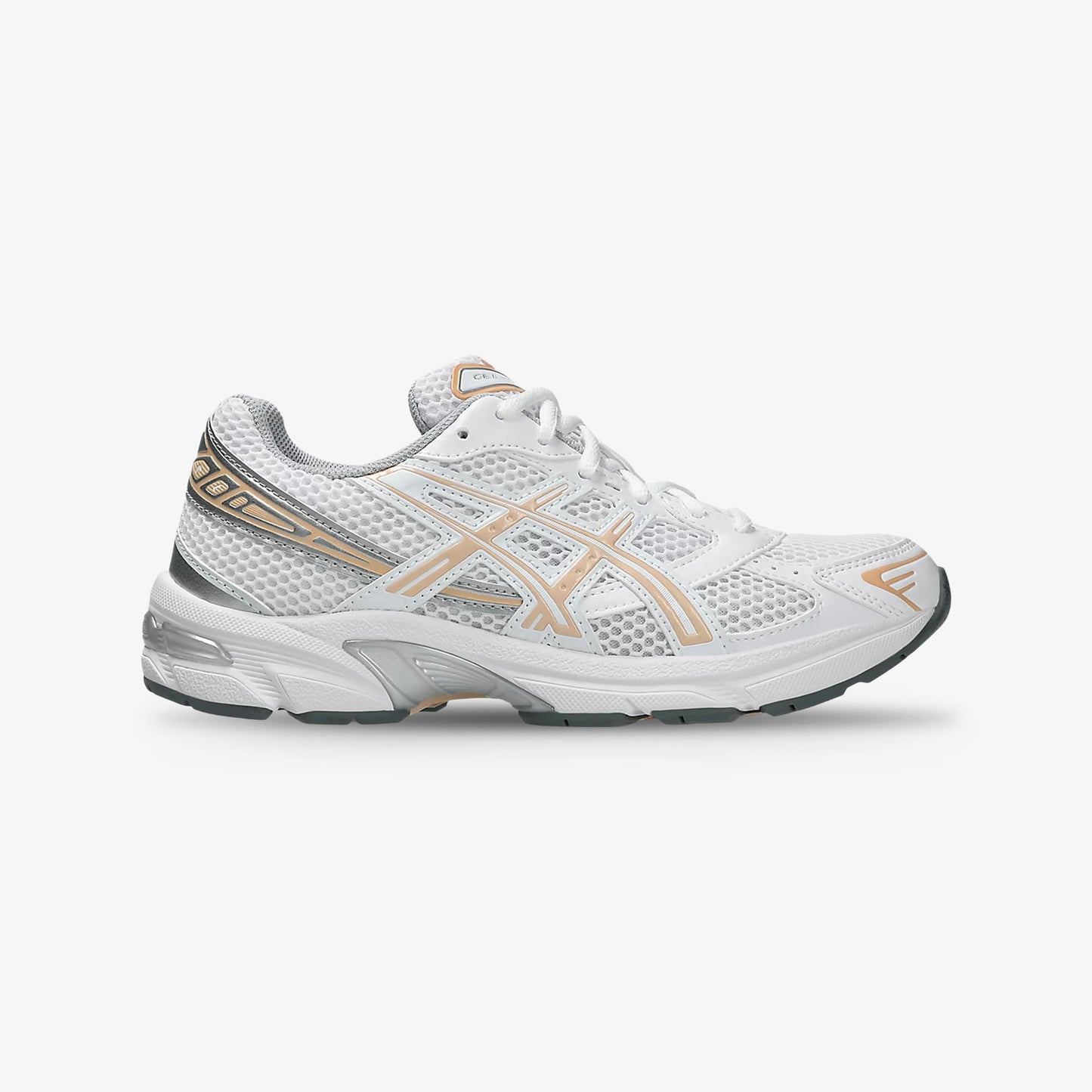 Tenis Asics Gel-1130 Mujer Blanco Beige Gris