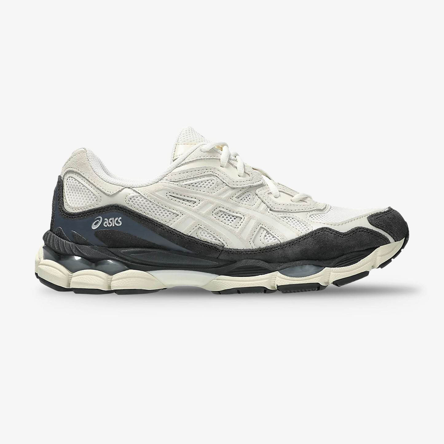 Tenis Asics Gel-Nyc Unisex Blanco Gris Negro