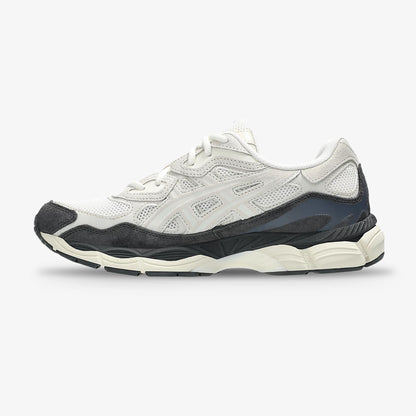 Tenis Asics Gel-Nyc Unisex Blanco Gris Negro