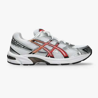 Tenis Asics Gel 1130 Unisex Blanco Rojo