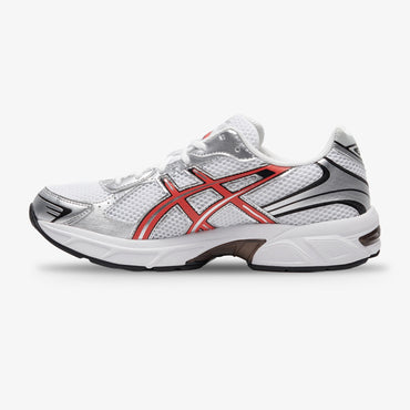 Tenis Asics Gel 1130 Unisex Blanco Rojo