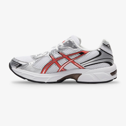 Tenis Asics Gel 1130 Unisex Blanco Rojo