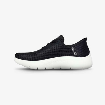 Tenis Skechers Go Walk Flex Mujer Negro Blanco
