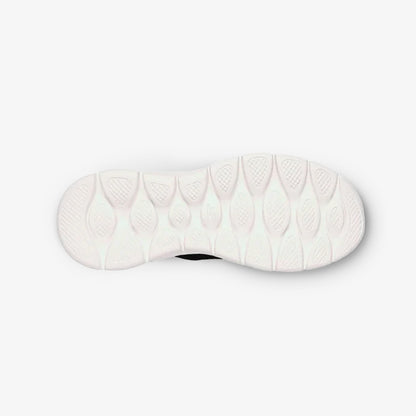 Tenis Skechers Go Walk Flex Mujer Negro Blanco