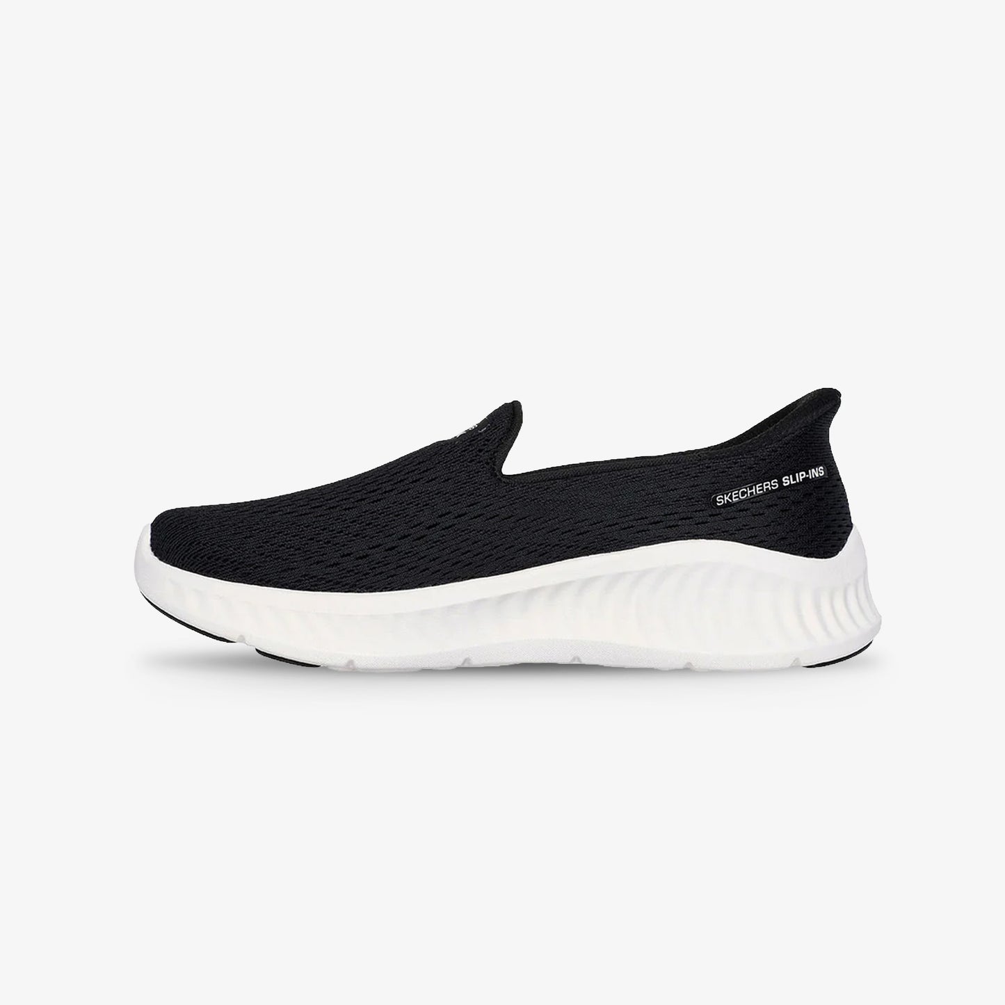 Tenis Skechers Go Walk Now Mujer Negro Blanco