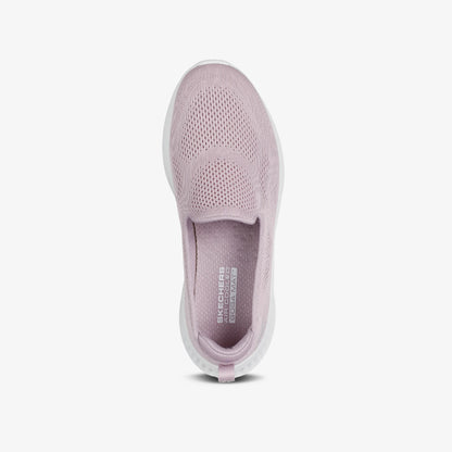 Tenis Skechers Go Walk Mujer Rosado Blanco
