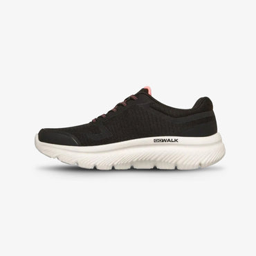 Tenis Skechers Go Walk Maxcushion Mujer Negro Rosa