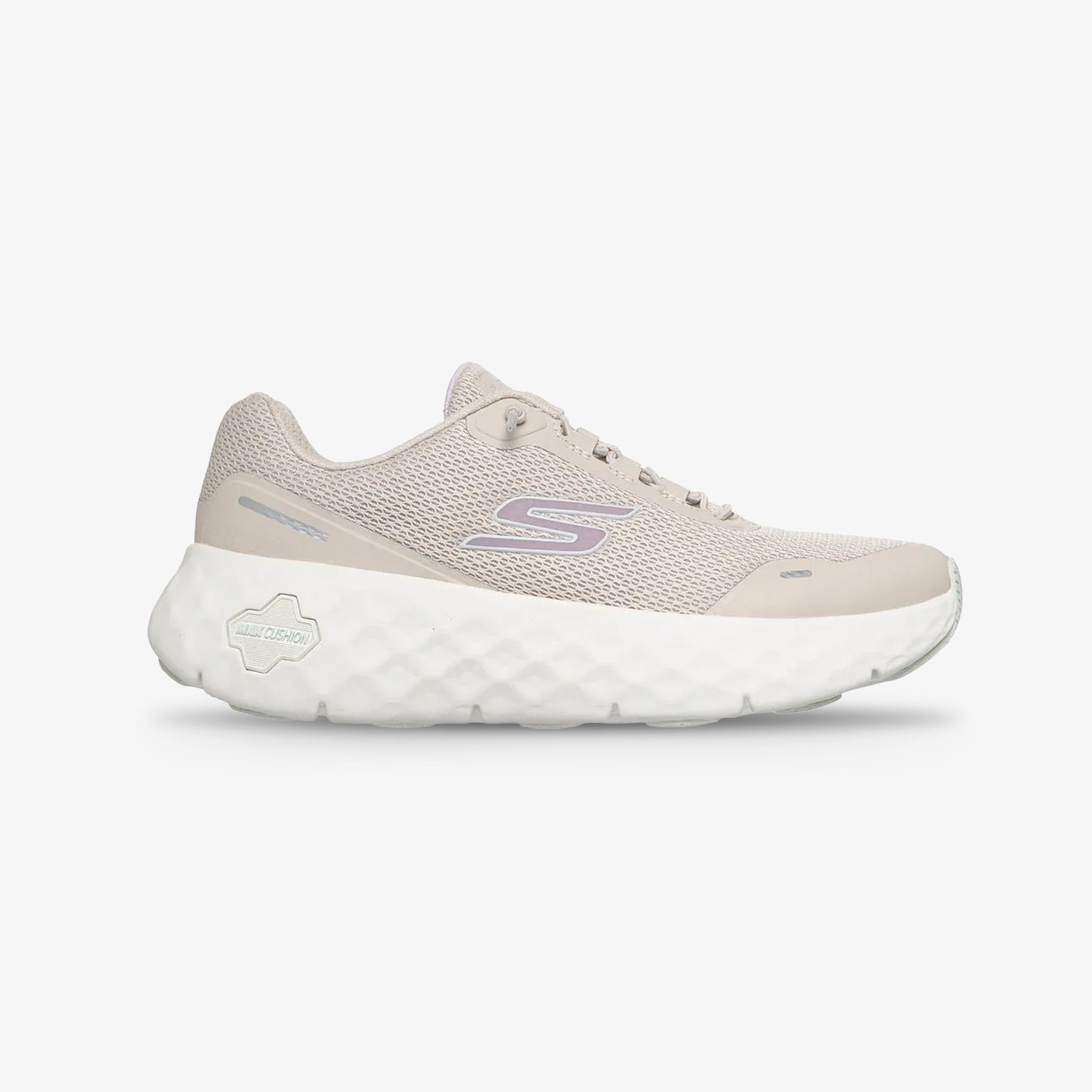 Tenis Skechers Cushioning Mujer Beige