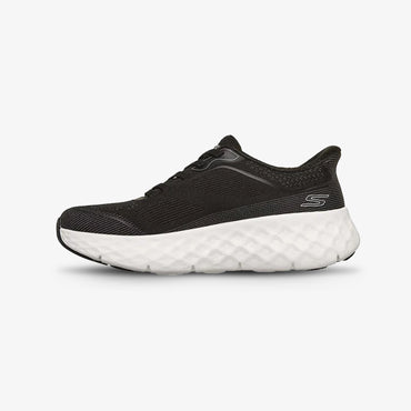 Tenis Skechers Cushioning Flex Mujer Negro Blanco