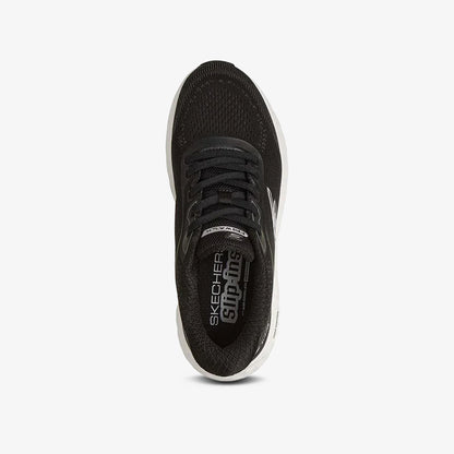 Tenis Skechers Cushioning Flex Mujer Negro Blanco