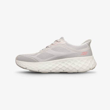 Tenis Skechers Cushioning Flex Mujer Gris Blanco