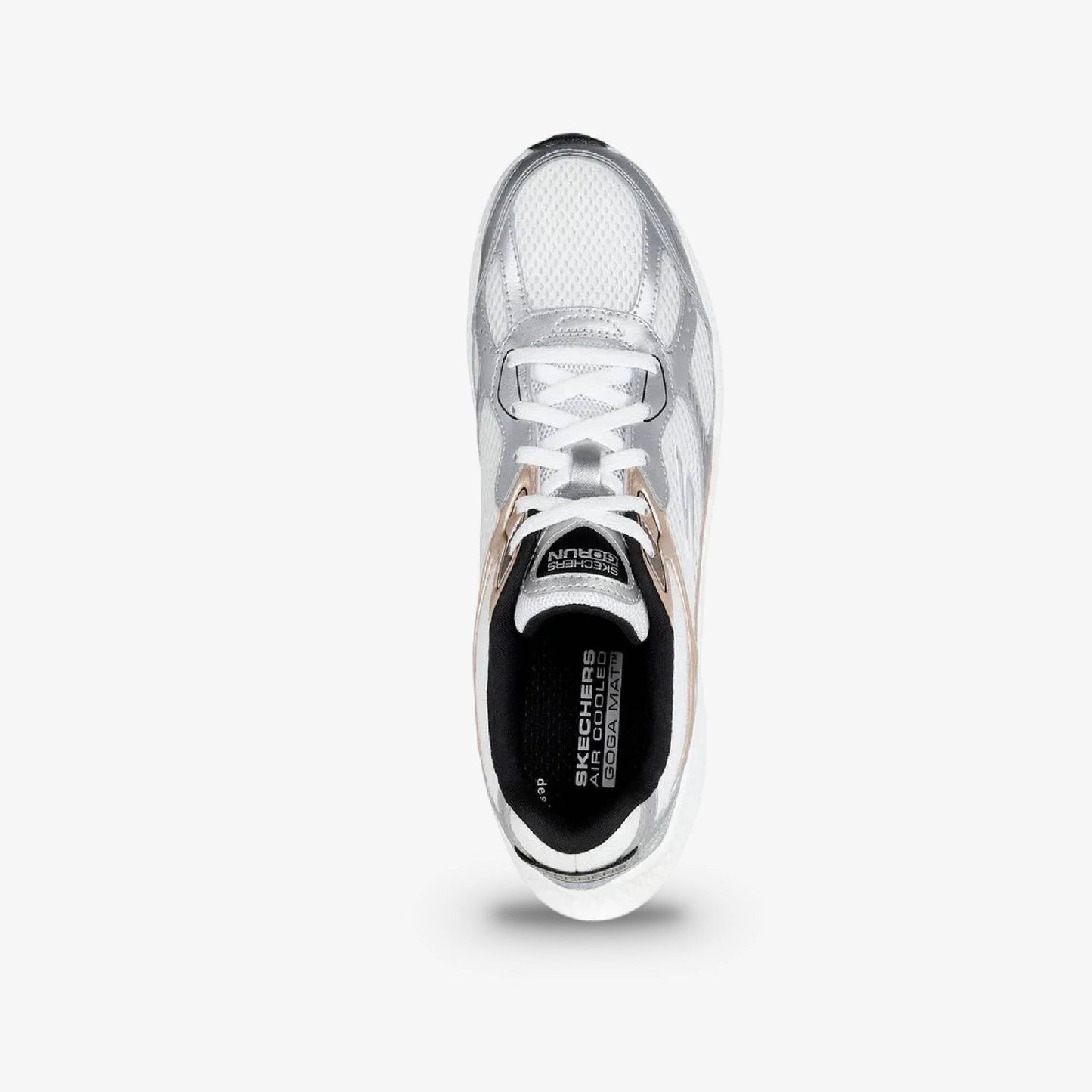 Tenis Skechers Go Run Consistent 2.0 Mujer Blanco Negro