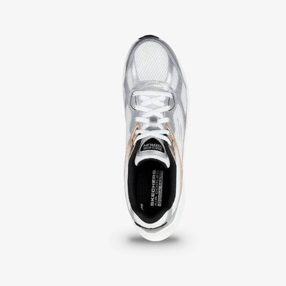 Tenis Skechers Go Run Consistent 2.0 Mujer Blanco Negro