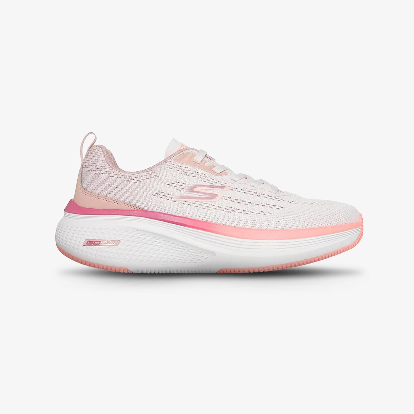 Tenis Skechers Go Run Elevate 2.0 Mujer Blanco Rosado