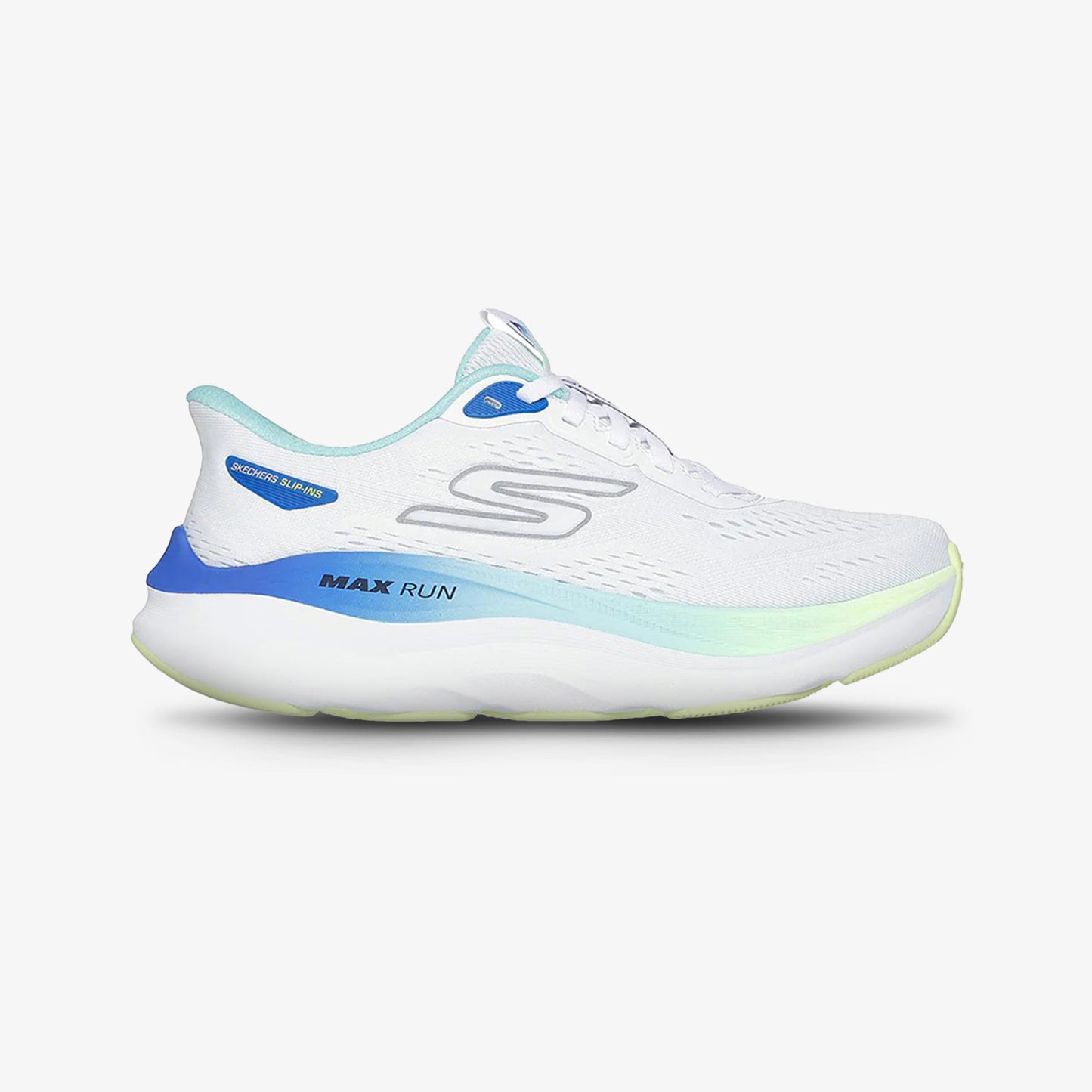 Tenis Skechers Slip-ins Max Run Mujer Blanco