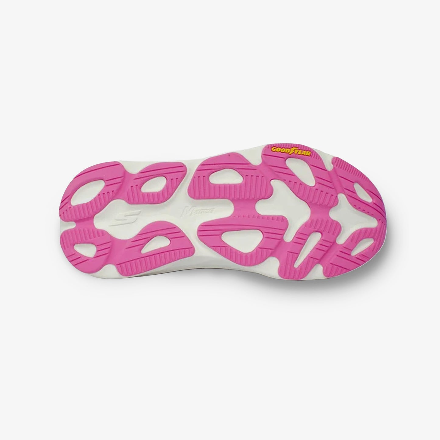 Tenis Skechers Performance Max Run Mujer Beige Rosa