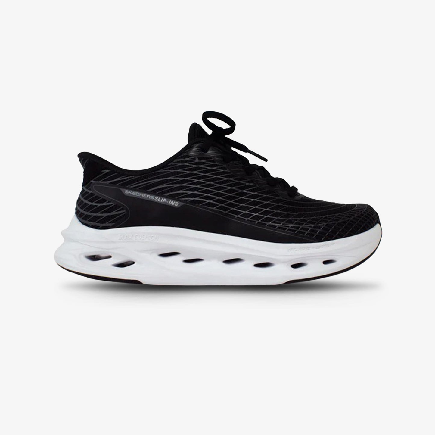 Tenis Skechers Slip-ins Max Cushioning Mujer Negro Blanco