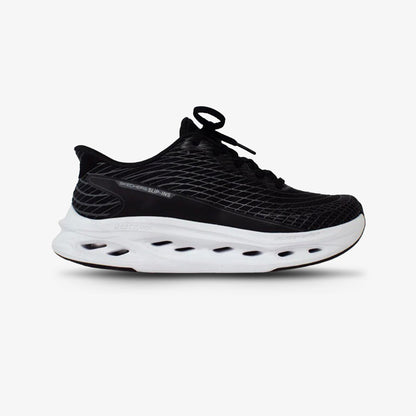 Tenis Skechers Slip-ins Max Cushioning Mujer Negro Blanco