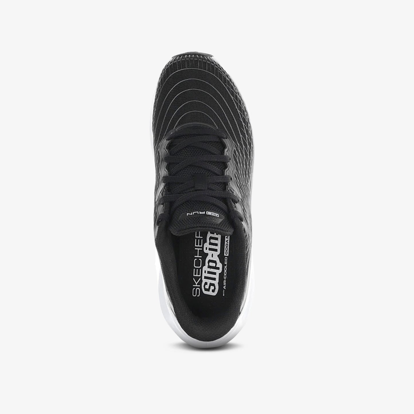 Tenis Skechers Slip-ins Max Cushioning Mujer Negro Blanco