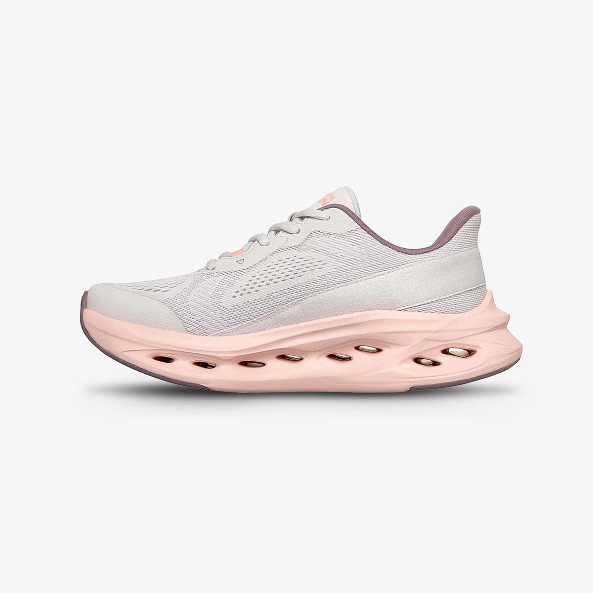 Tenis Skechers Max Cushioning Glide Mujer Gris Rosa